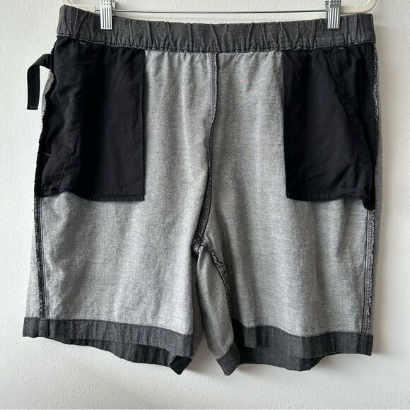 Eileen Fisher Gray Casual Shorts - Picture 3 of 7